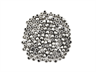Pony beads metallic Silver 6x9mm 150/pk.