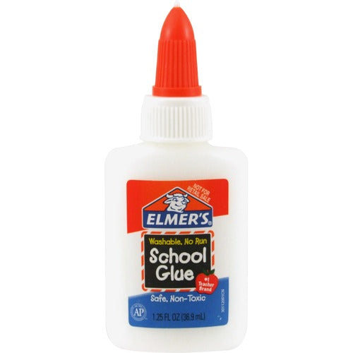Elmer's Washable School Glue 1.25 Oz