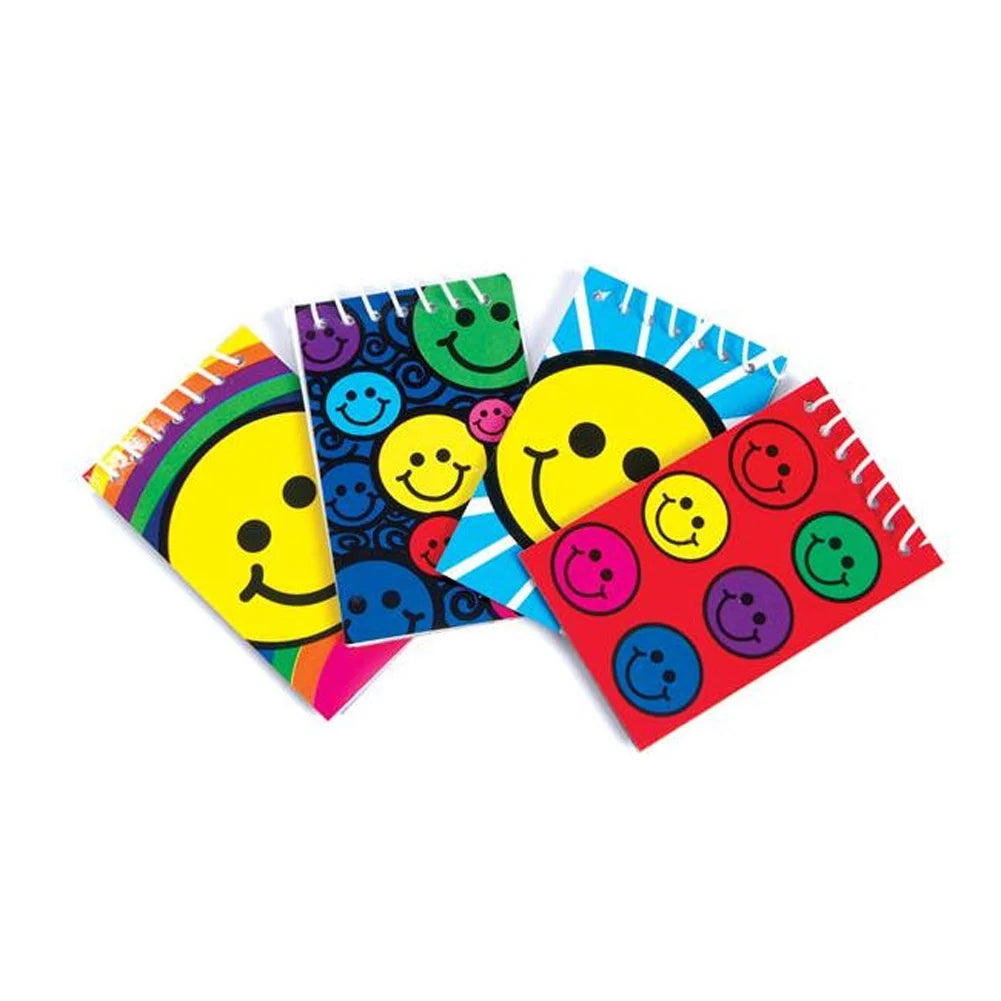 3.5" Spiral Smile Notebook 12 Pcs