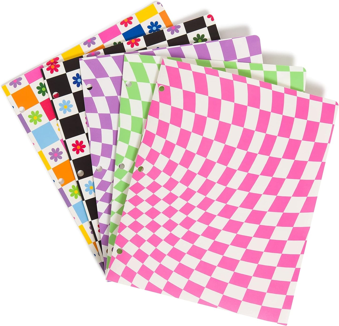 2 Pocket Poly Folder Assorted Design may Vary