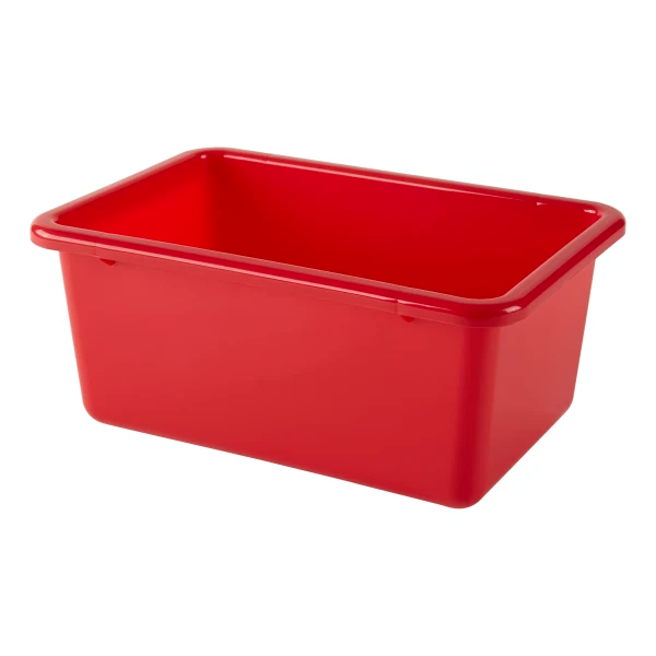 Small Storage Bin, 5”H x 11-1/2”W x 7-7/8"D, Color may vary