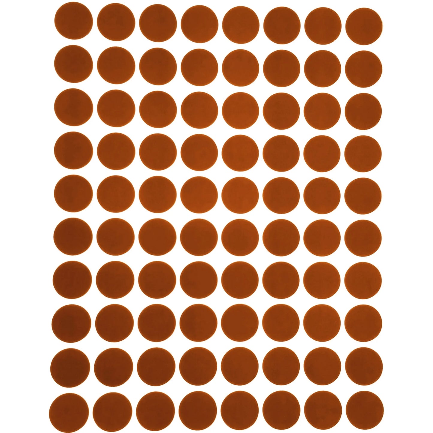 Color Coding Labels 13mm 1/2" Brown 32 sheets/pk 2,560 Stickers