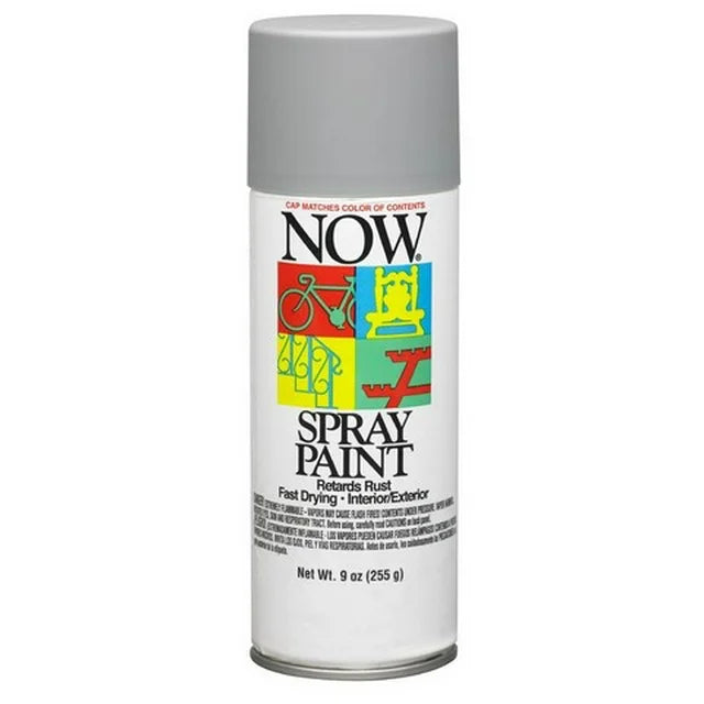 Krylon now Spray Paint 9oz Gloss Machinery Grey