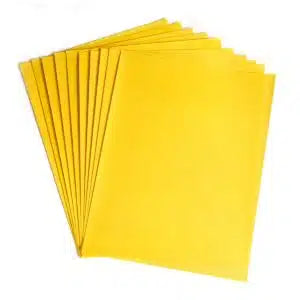 Velour Paper 20" x 27" Yellow Each