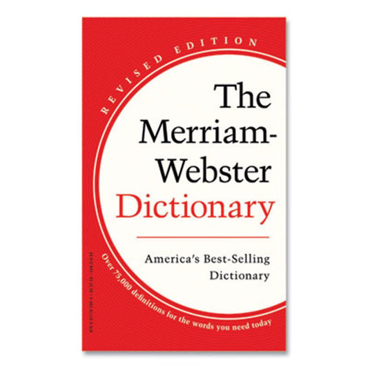 The Merriam-Webster Dictionary, 11th Edition, Paperback, 960 Pages