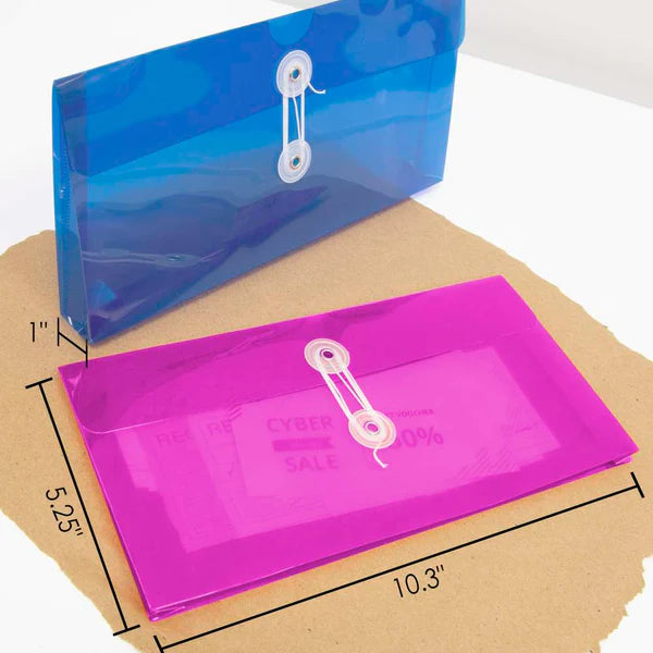 String Envelope Poly Coupon / Check Size (3/Pack)