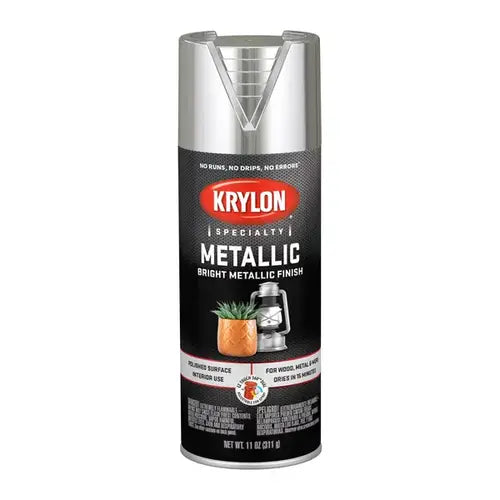 Krylon Spray Paint Metallic Bright Silver 11oz