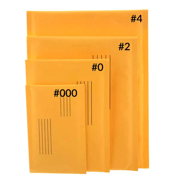 Self-Seal Bubble Mailers (#4) 9.5" X 13.5" (2/Pack)