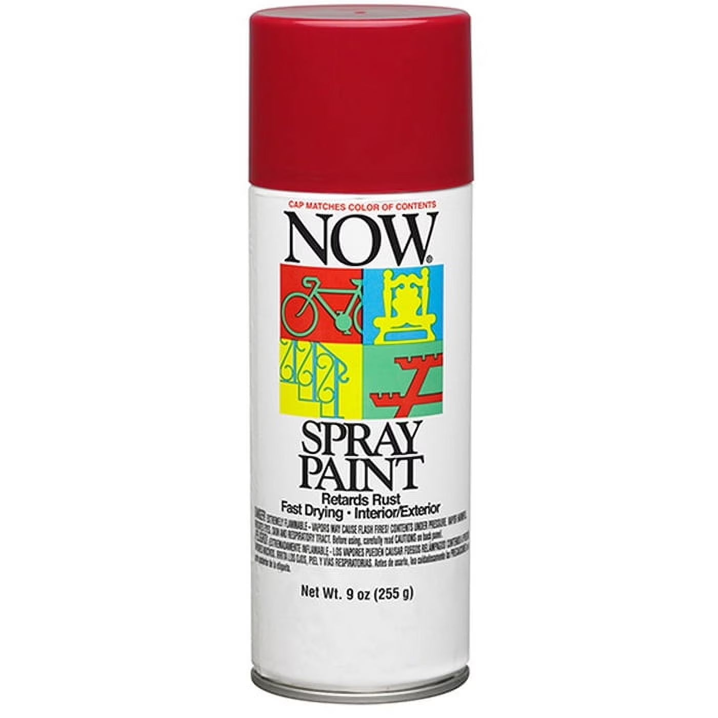 Krylon now Spray Paint 9oz Gloss, Wagon Red