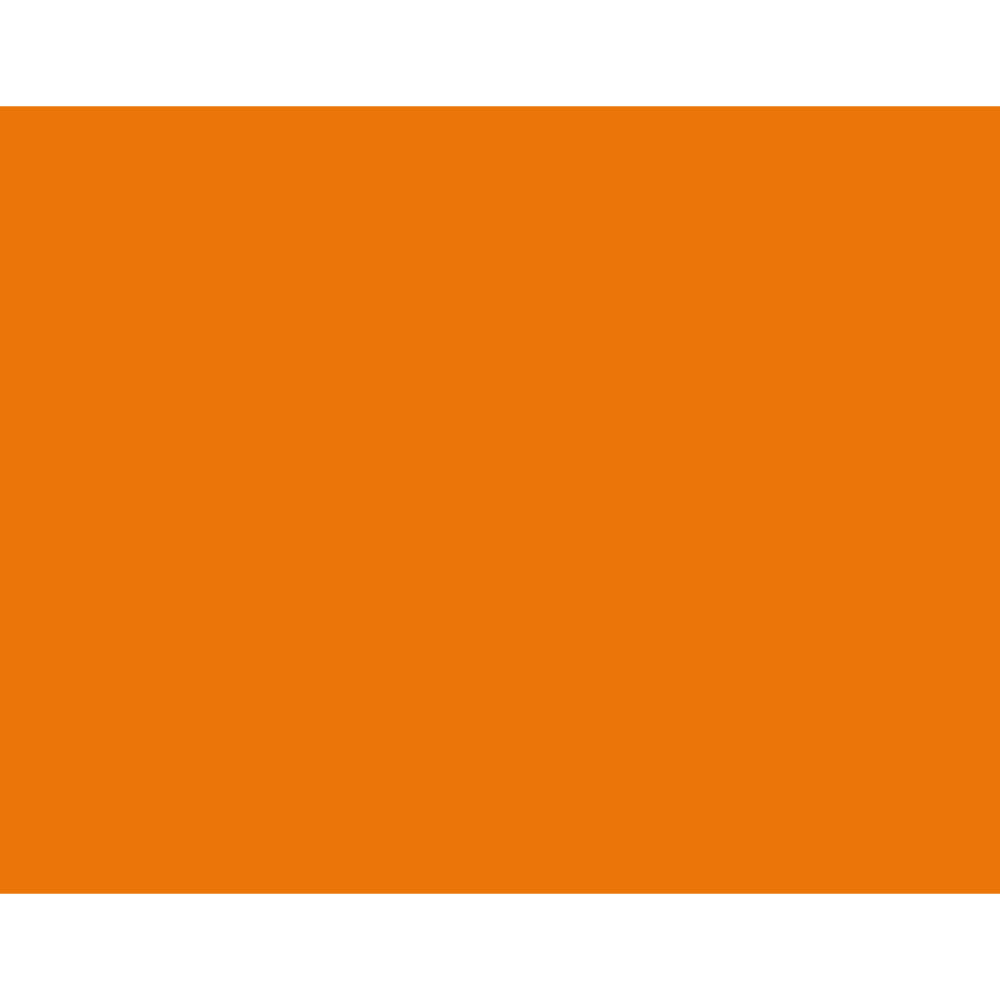 Oak Tag Fluorescent Orange Box of 25 Sheets