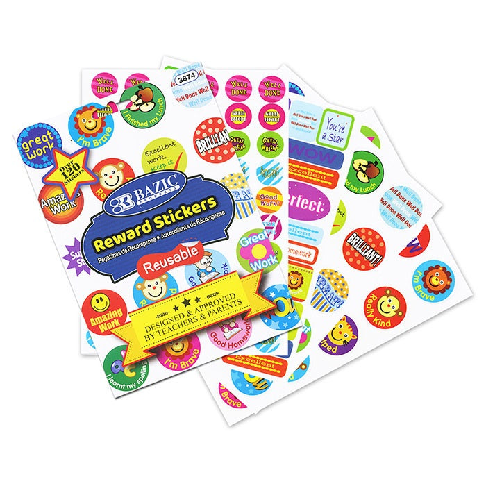 Reward Plastic Sticker Book