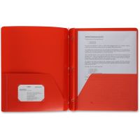 Plastic 3 Prong 2 Pocket Folder