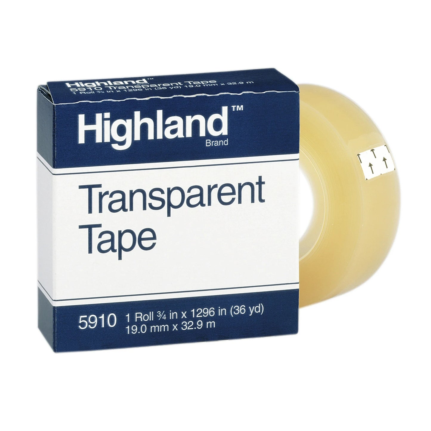 Highland Transparent Tape 3/4" x 1296