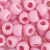 Crow Bead/Pony Bead Opaque 9mm Pink 1000pcs