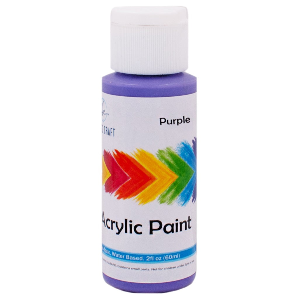 Acrylic Paint, Purple, 2fl oz