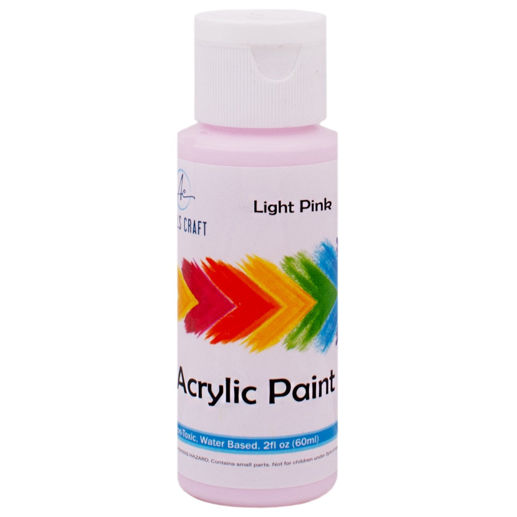 Acrylic Paint, Light Pink, 2fl oz
