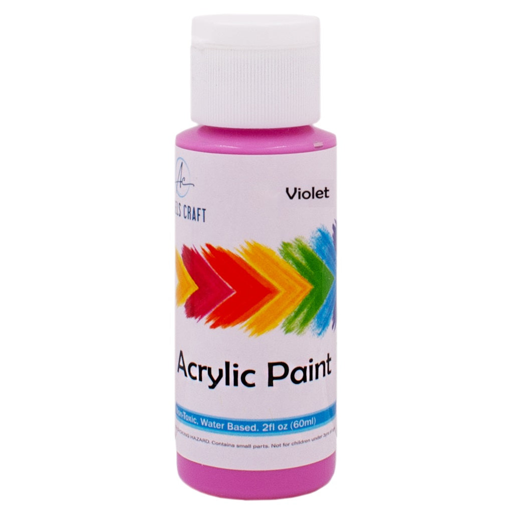 Acrylic Paint, Violet, 2fl oz
