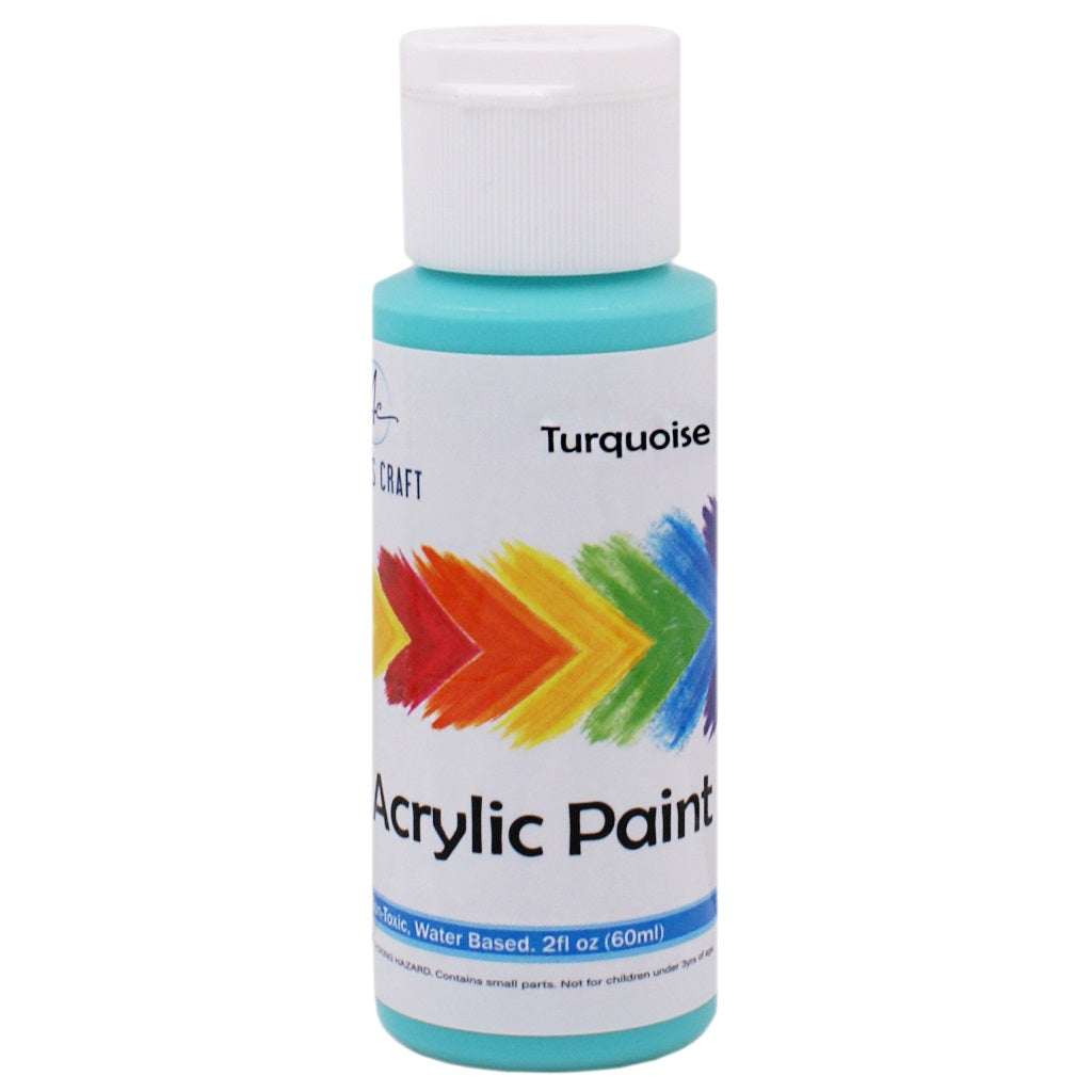 Acrylic Paint, Turquoise, 2fl oz