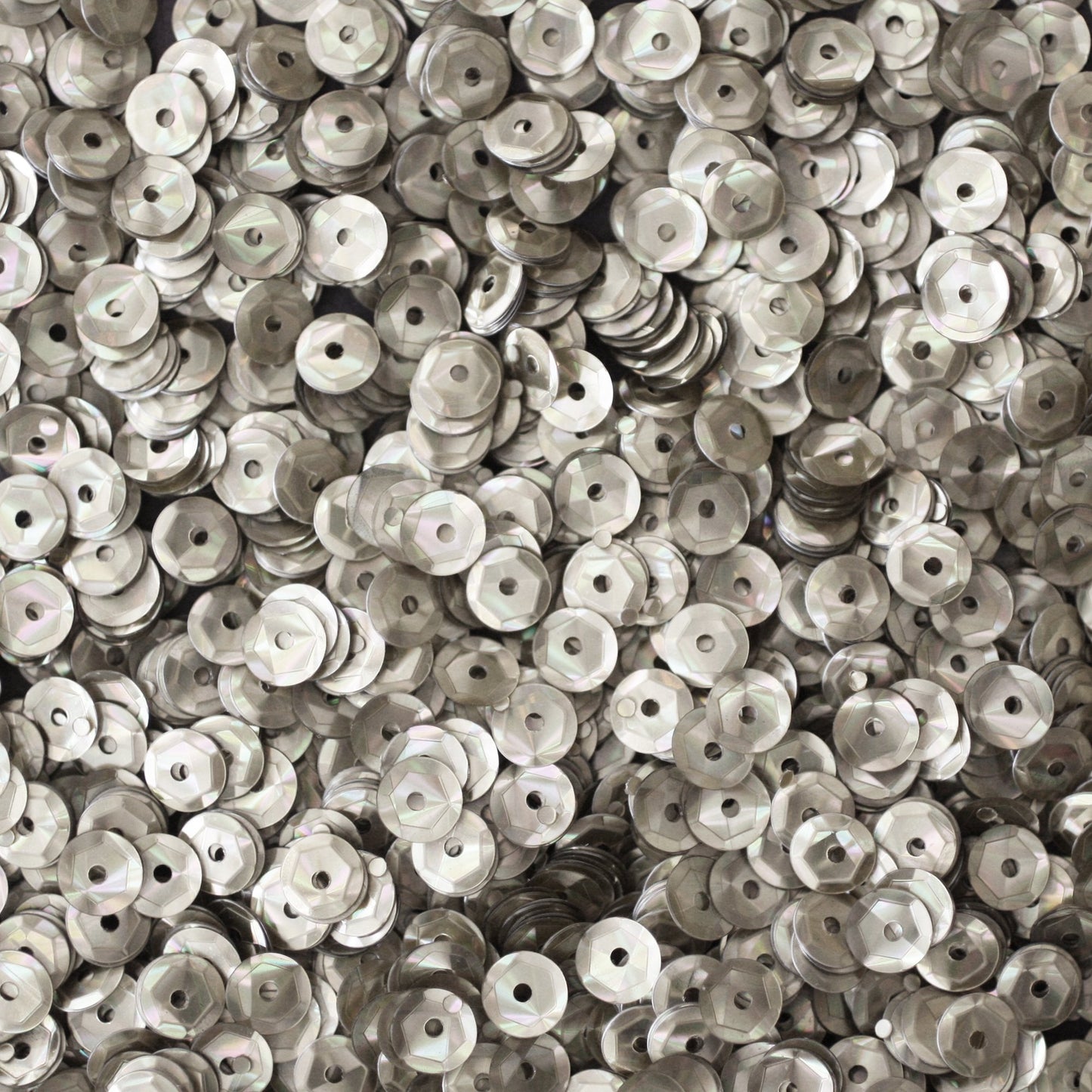 Sequins 5mm 800/Pkg Silver