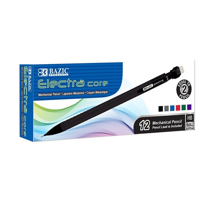 BAZIC Electra Core 0.5 mm Mechanical Pencil (12/Box)