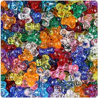 Tri-Beads Approx. 3/8" Assorted Colors 1000pcs
