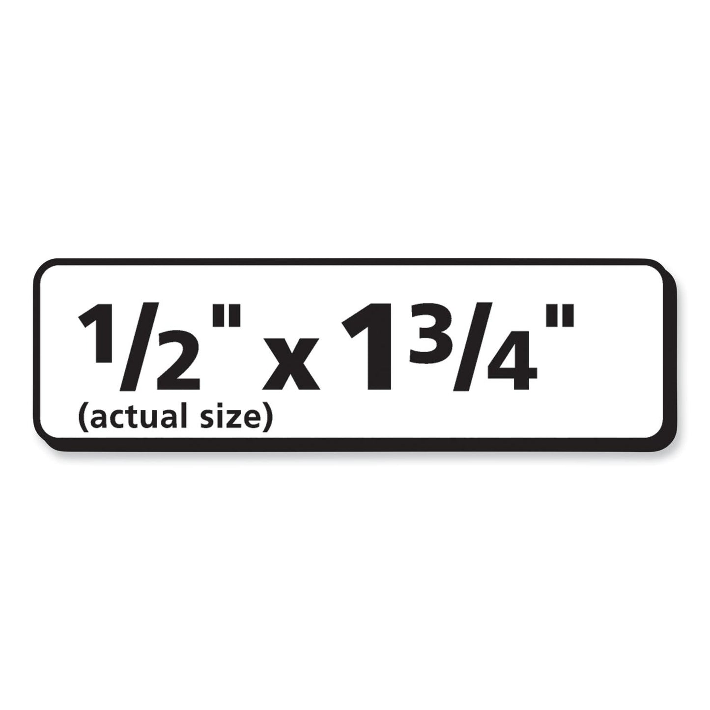 Clear Labels 80 on a page 25 Sheets/Box