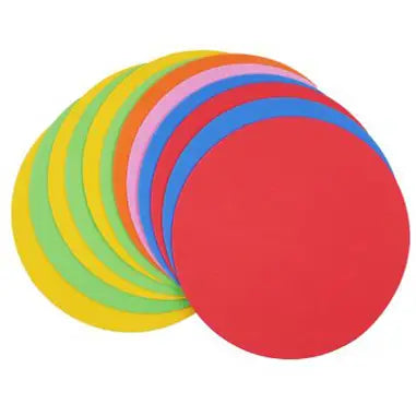 Foam Shapes Round 5.5" 12/pk