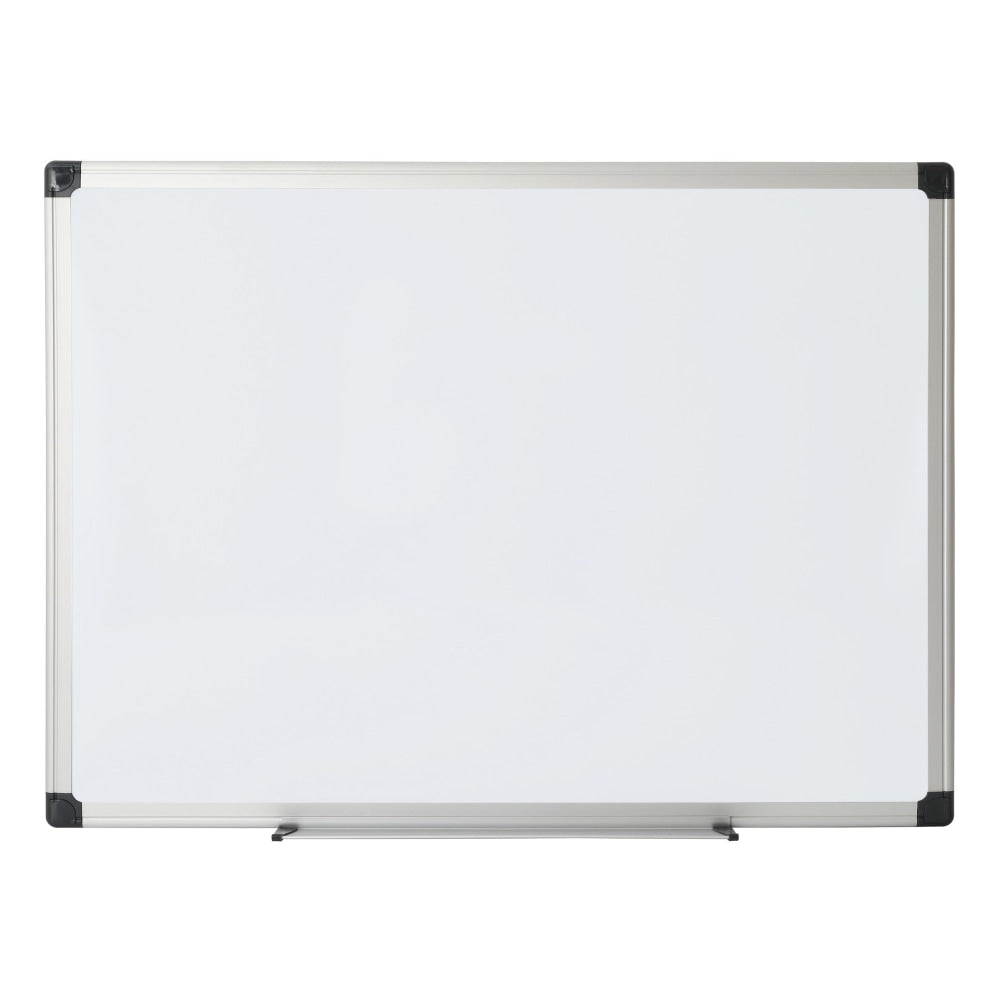 Non-Magnetic Dry-Erase Whiteboard, 36" x 48", Aluminum Frame With Silver Finish