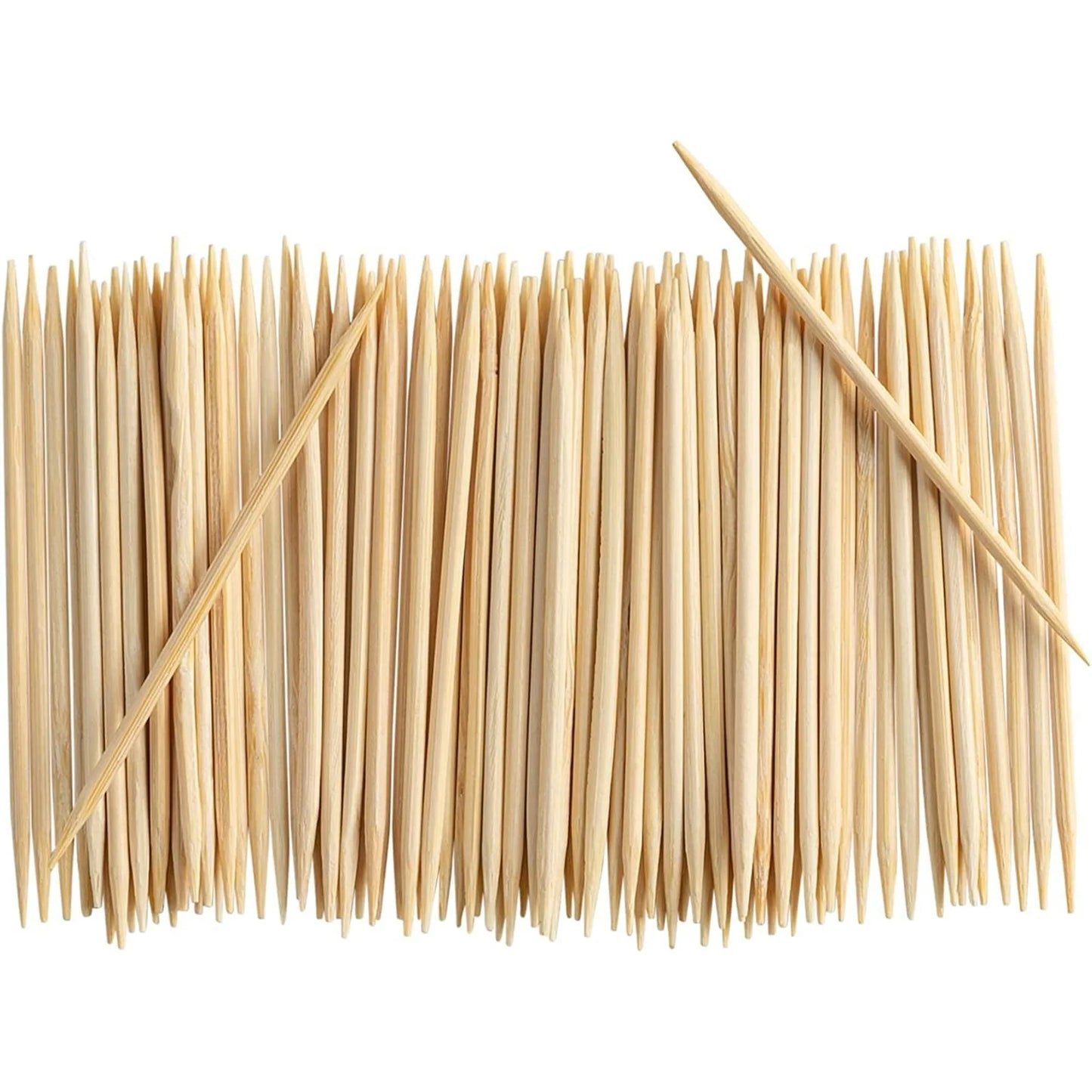 Natural Toothpicks, 2-1/2" Round 800 Pcs