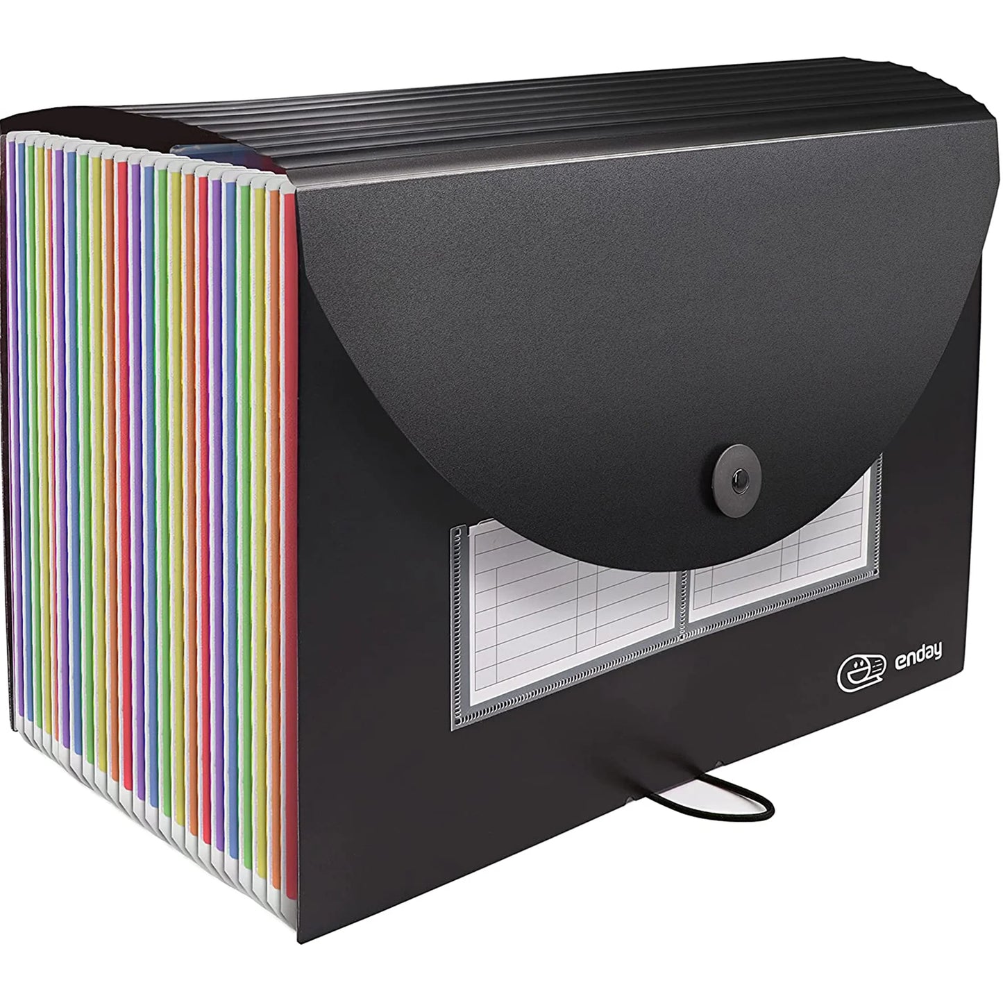 Accordion File Organizer 24 Pocket Expanding File & Cover Folder with Labels