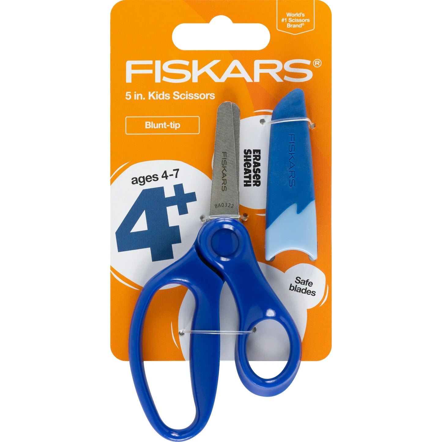 Fiskars 5" Blunt-Tip Kids Scissors Color may vary