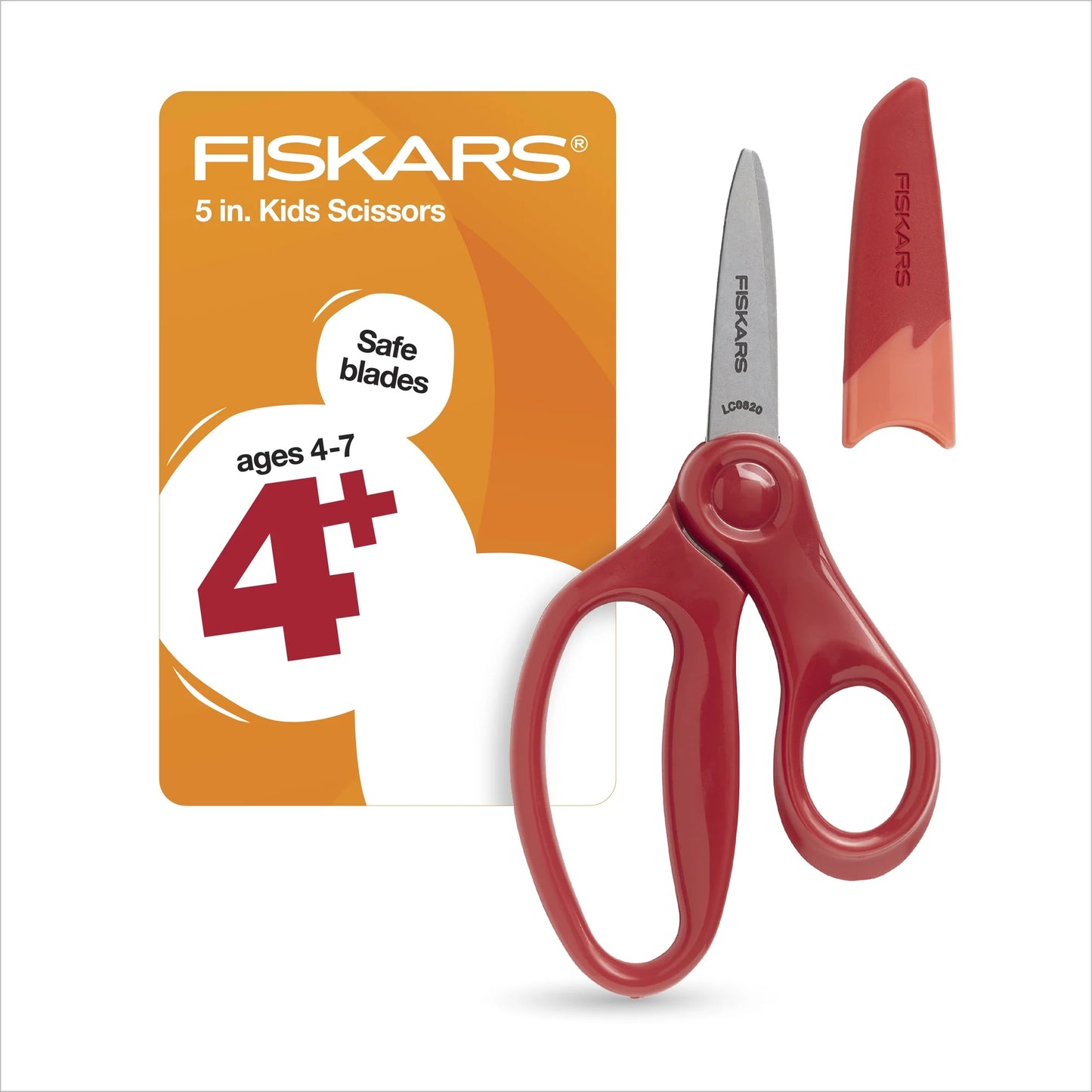 Fiskars 5" Point-Tip Kids Scissors Color may vary