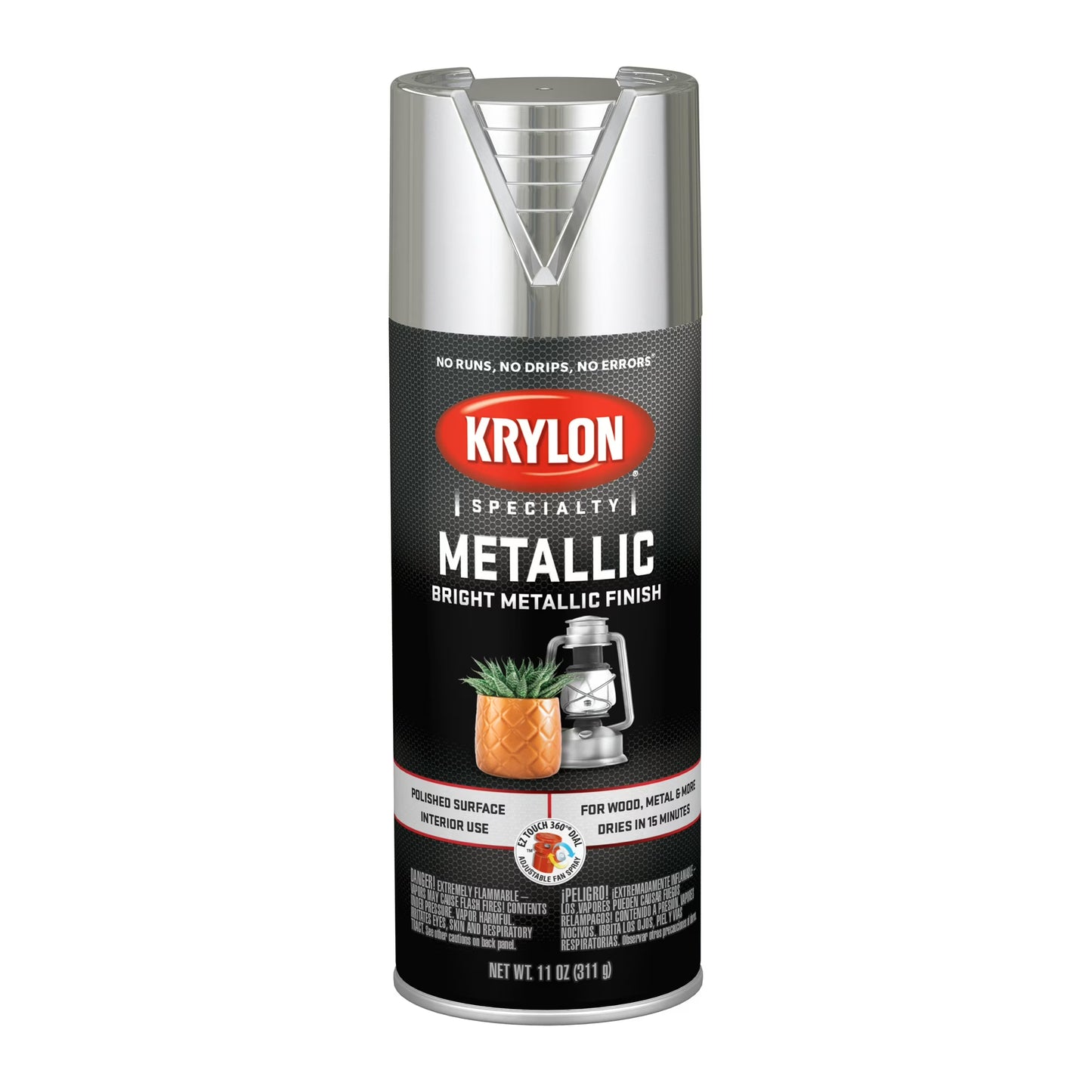 Krylon Spray Paint Metallic Silver 11oz