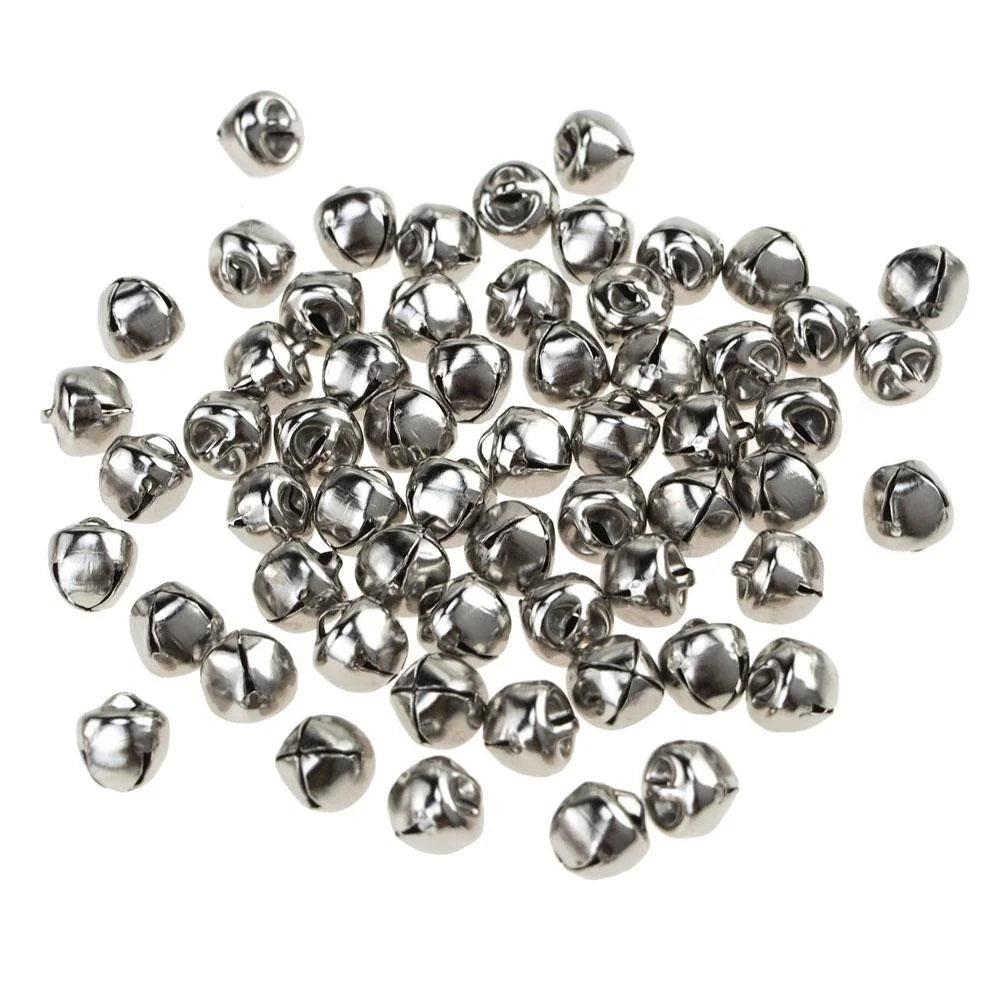 Silver Jingle Bells 72/Pk.