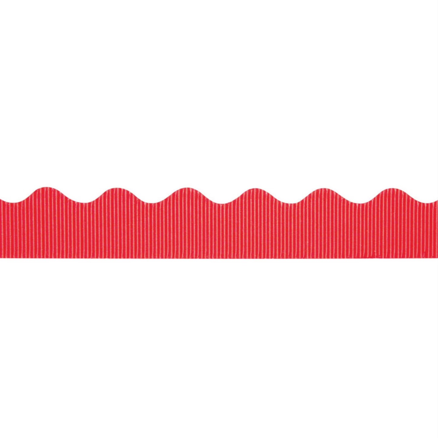Bordette Scalloped Decorative Border, 2-1/4" x 50' Red