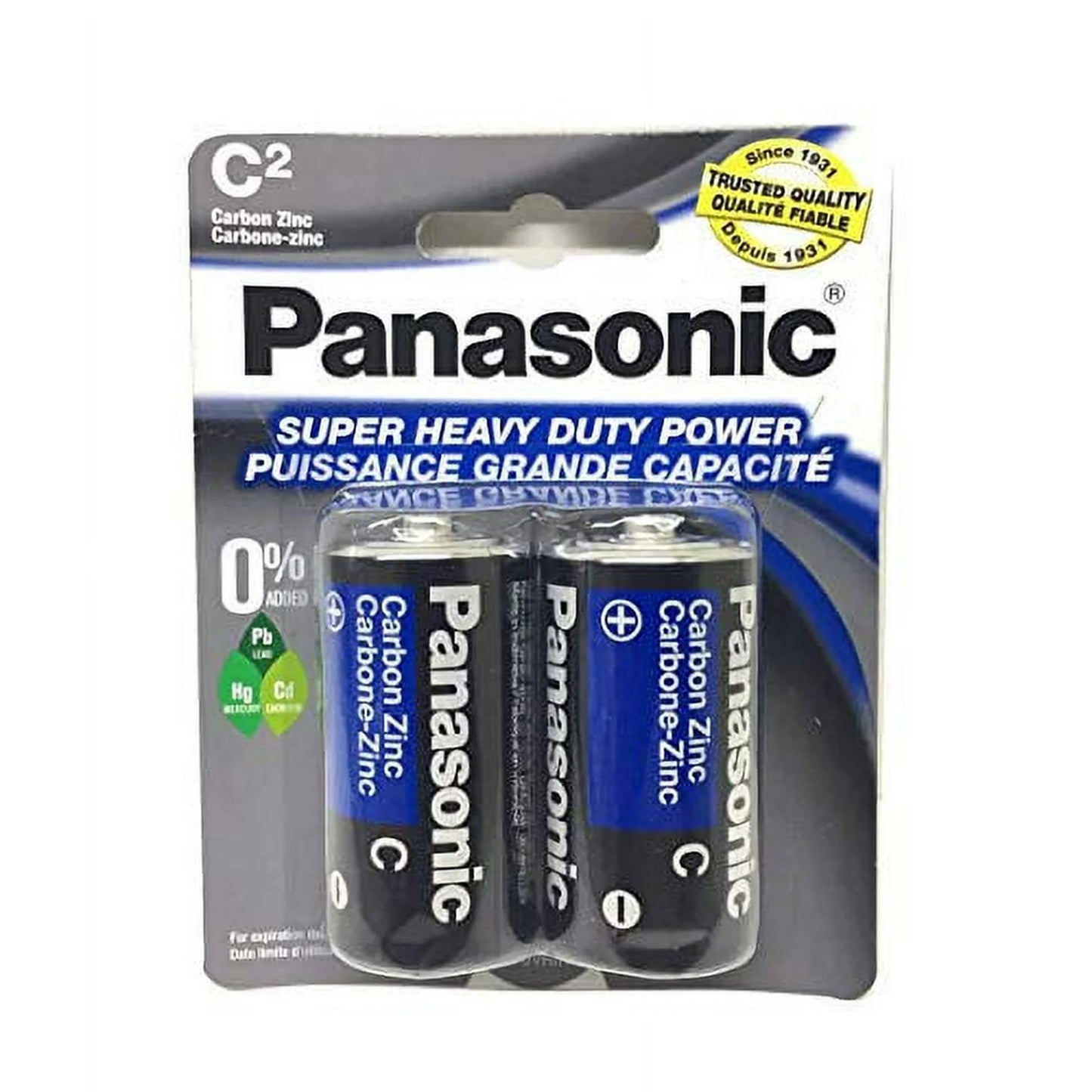 Panasonic C Batteries 2 Pack