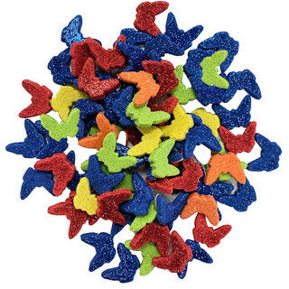 Foam glitter sticker-Butterfly 18g