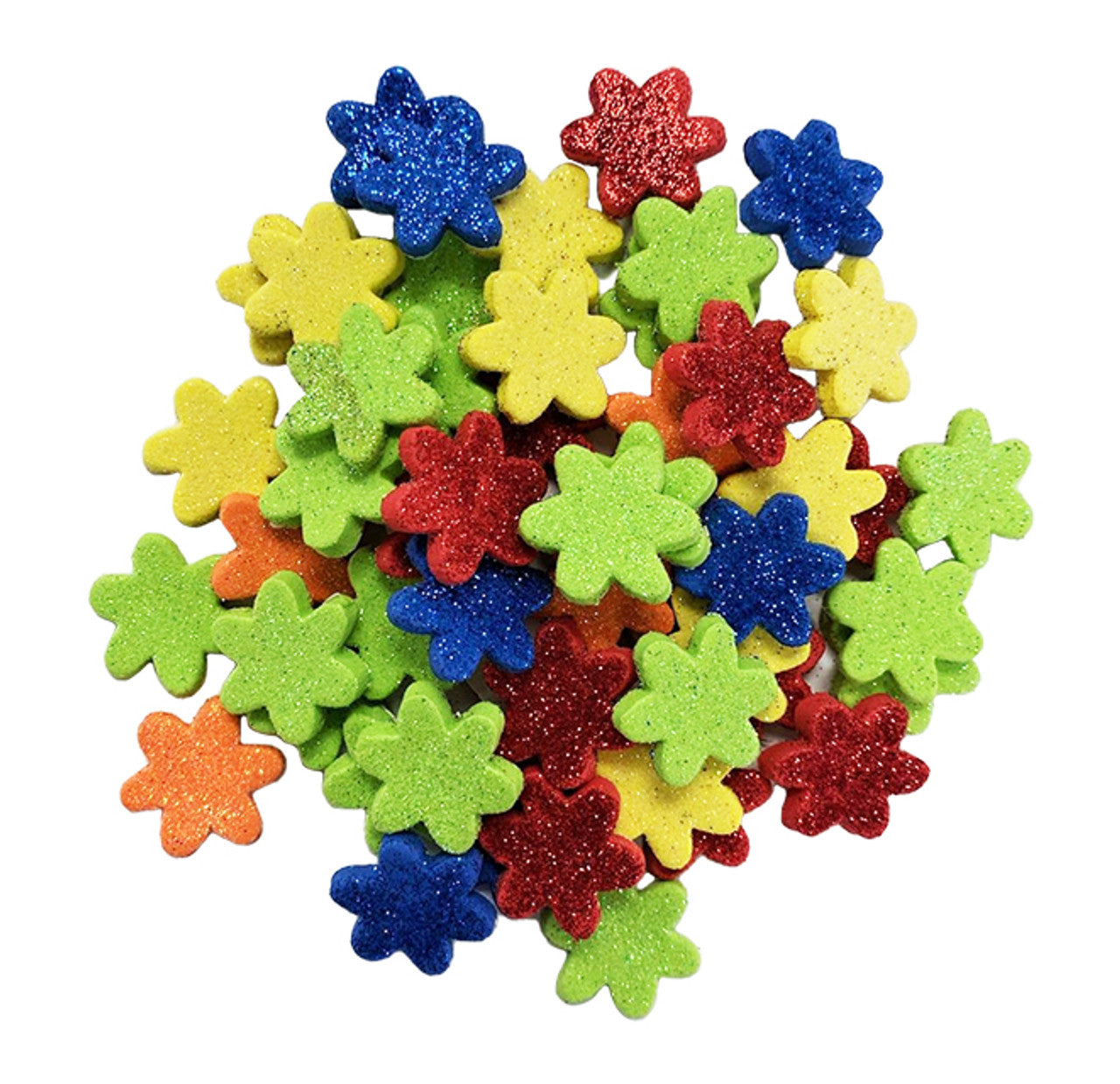 Foam glitter sticker-Flower 18g