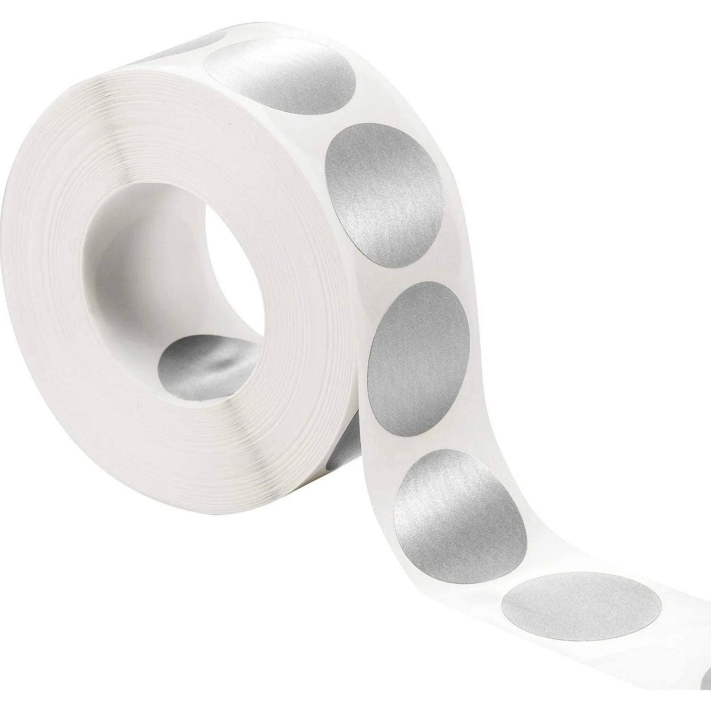 1" Round Scratch Off Stickers 1000pcs