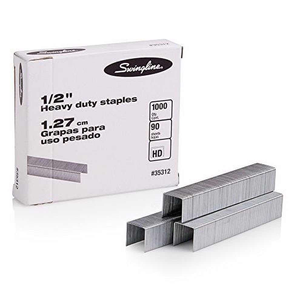 Swingline S.F. 13 Heavy-Duty Staples 1/2" 1000 Box