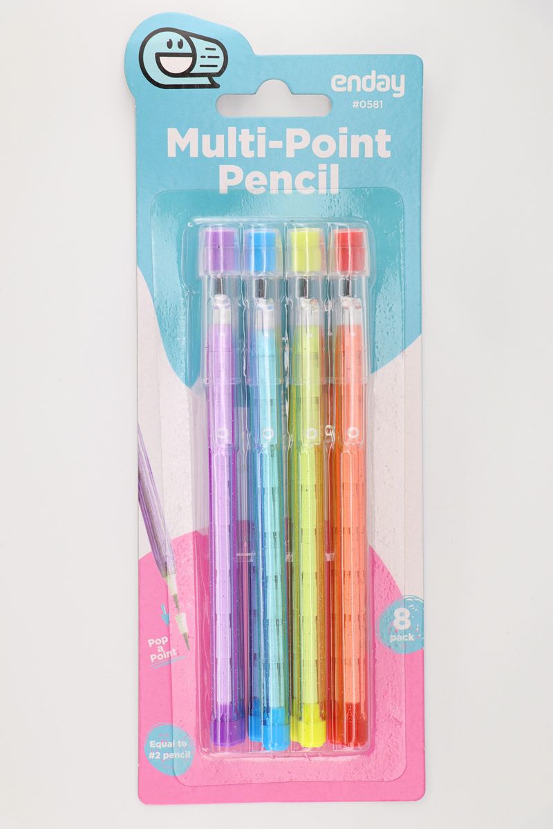 ENDAY Dazzle Multi-Point Pencil (8/Pack)