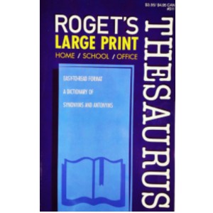 Roget's Thesaurus 194 Pages
