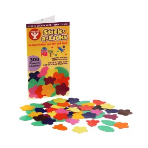 Stick-A-Licks Flowers & Leaves, Pack of 2000