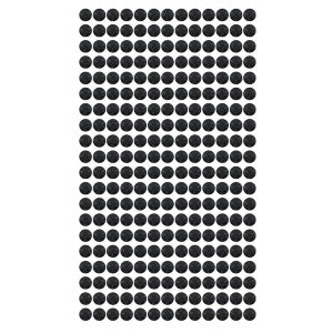 Black Adhesive Gem Stickers 1 Sheet
