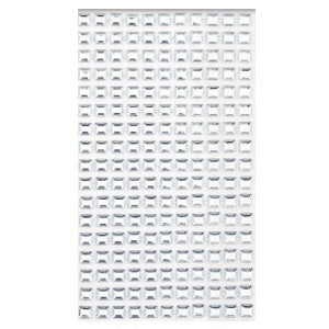 Clear, Square Shape Adhesive Gem Stickers 1 Sheet