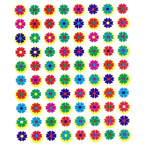 Flower Small Stickers, Pack of 25 Sheets
