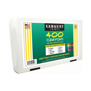 400 ct. Standard Size Crayons, 8 Colors