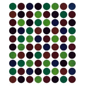 1/2" Coding Metallic Stickers, Pack of 10 Sheets