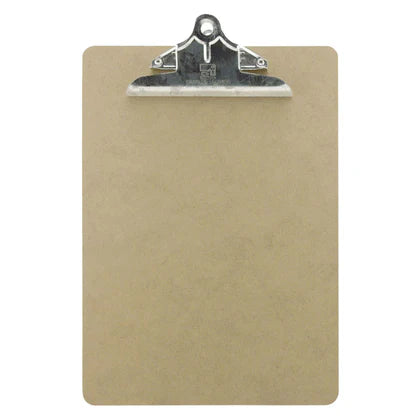 Hardboard Clipboard Standard Size