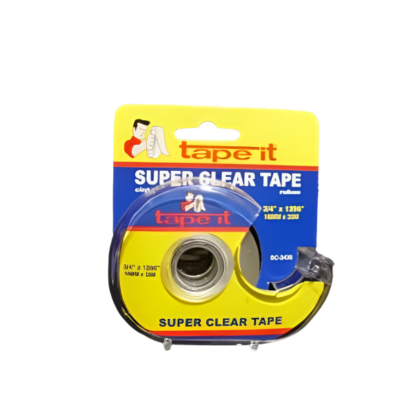 Clear Scotch tape on Dispenser 1296" x 3/4"